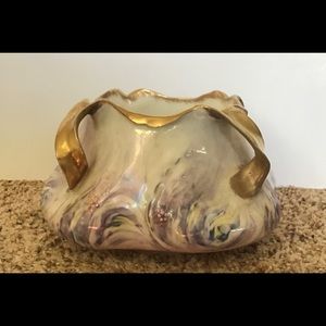 Stunning Antique Art Nouveau Carl Knoll Carlsbad Austria Bowl c1900 Style